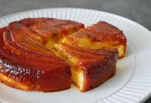 Bolo de Banana Caramelizado