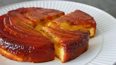 Bolo de Banana Caramelizado