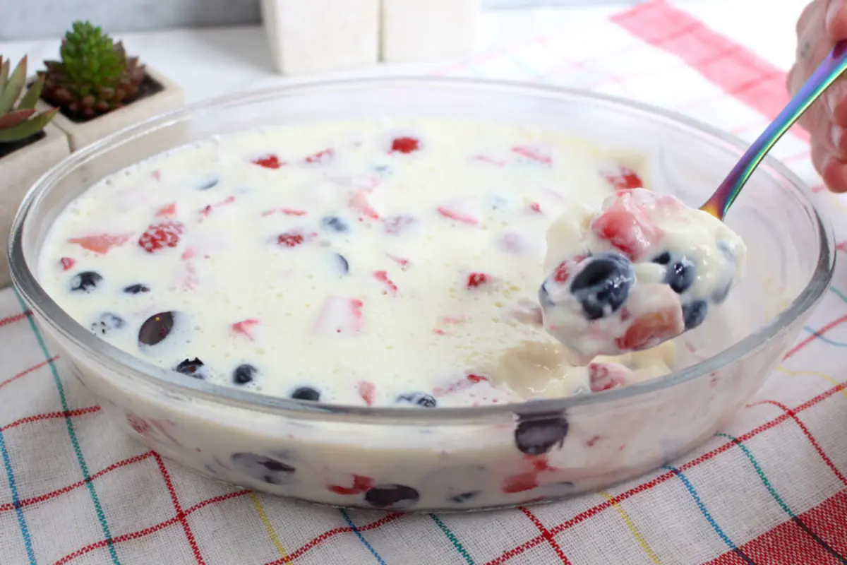 Salada de Fruta Cremosa